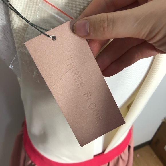 Three Floor Fit & Flare Scallop Front Dress NWT 8 - Picture 7 of 11